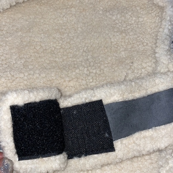 PETRAGEOUS Vest For Pet With Fleece Inside With Pocket, Gray, Large - Picture 5 of 8